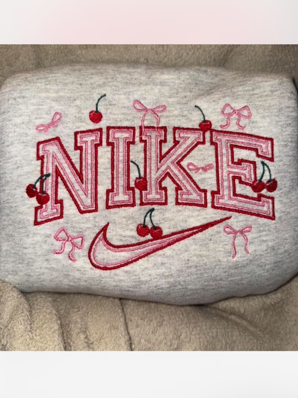 Nike Cherry Embroidered sweater